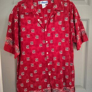 Men's Vintage Utility Button Down Shirt